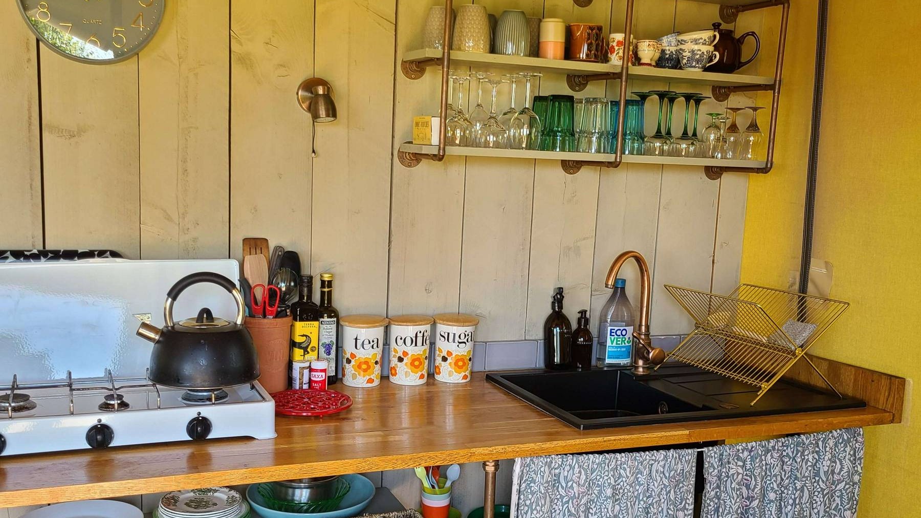 The cute kitchen in Rowan